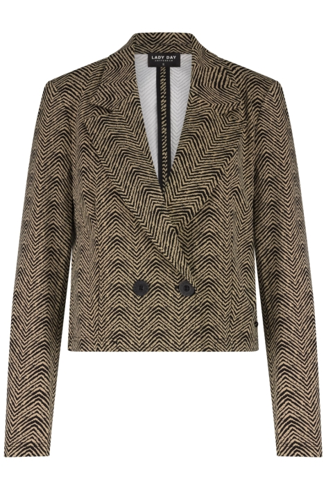 Lady Day zwarte dames blazer | Vooraanzicht