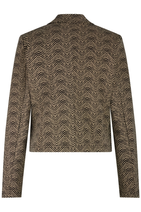Lady Day zwarte dames blazer | Achteraanzicht