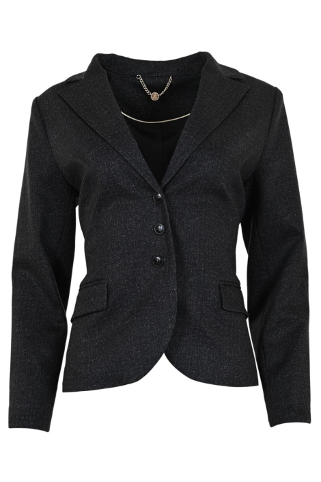 Zizo zilveren dames blazer | Vooraanzicht