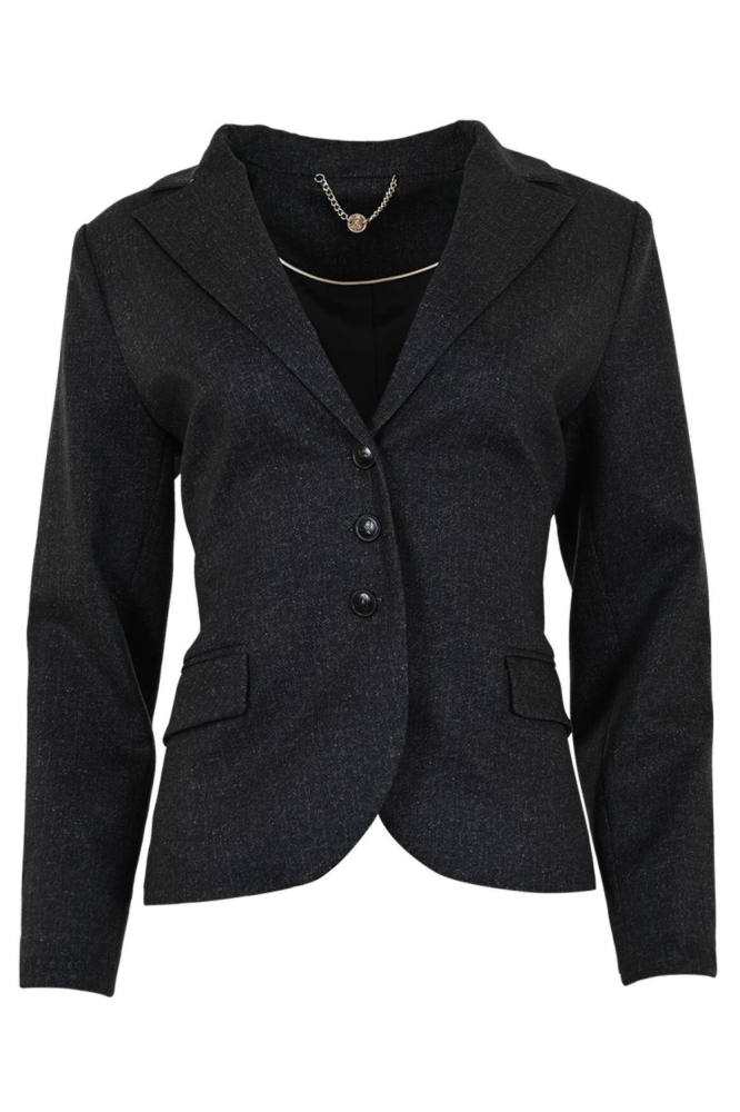 Zizo zilveren dames blazer | Vooraanzicht