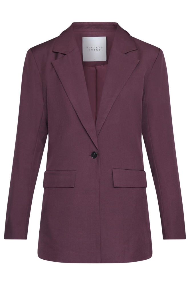 SisterS point bordeaux dames blazer | Vooraanzicht