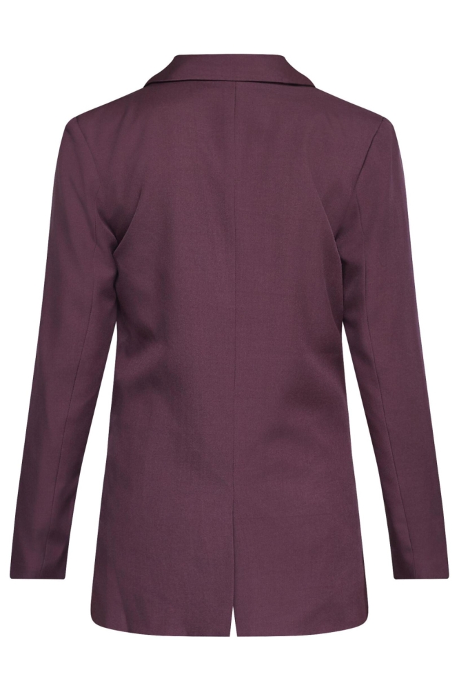 SisterS point bordeaux dames blazer | Achteraanzicht