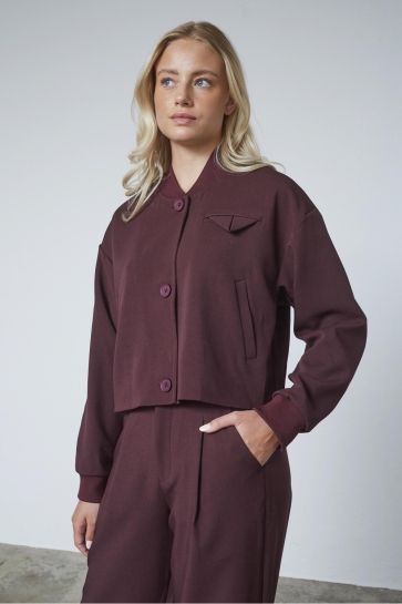 SisterS point Blazer GREAT JA 19053 DEEP BORDEAUX