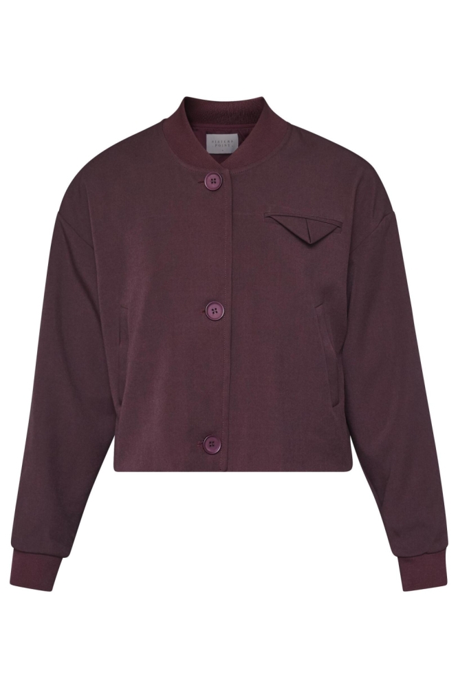 SisterS point bordeaux dames blazer | Vooraanzicht