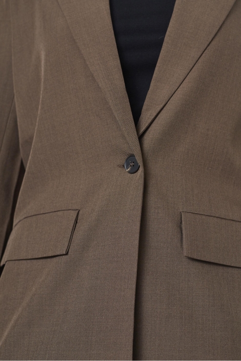 SisterS point bruine dames blazer | Close up
