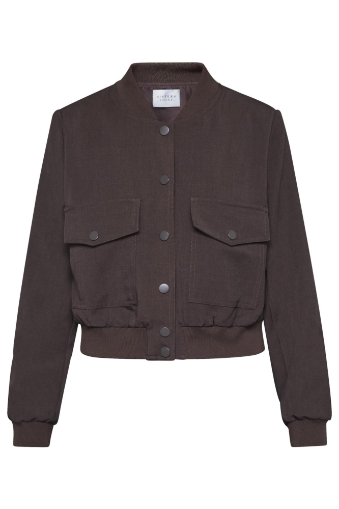 SisterS point bruine dames blazer | Vooraanzicht