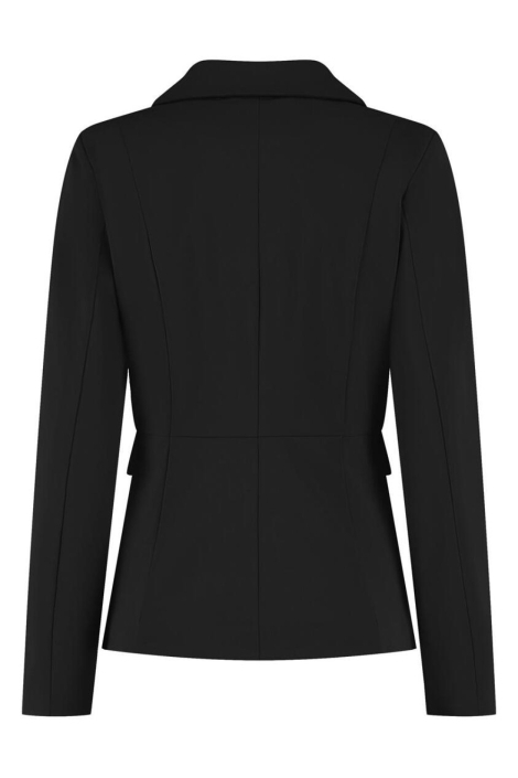 Lady Day zwarte dames blazer | Achteraanzicht