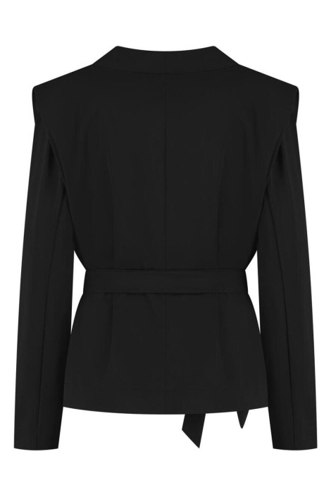 Lady Day zwarte dames blazer | Achteraanzicht
