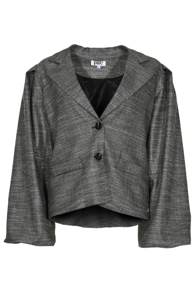 Zizo zwarte dames blazer | Vooraanzicht