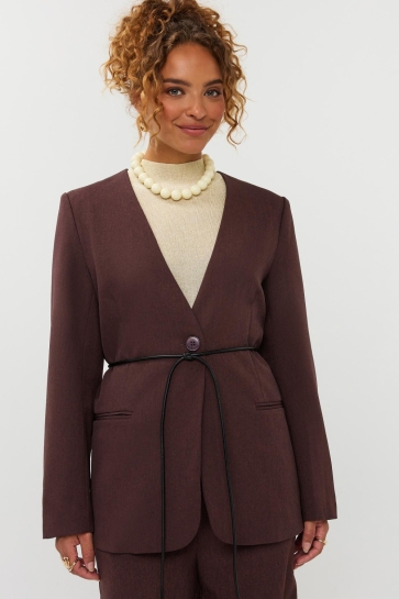 Ydence Blazer BLAZER LEXIE WS2503 BROWN