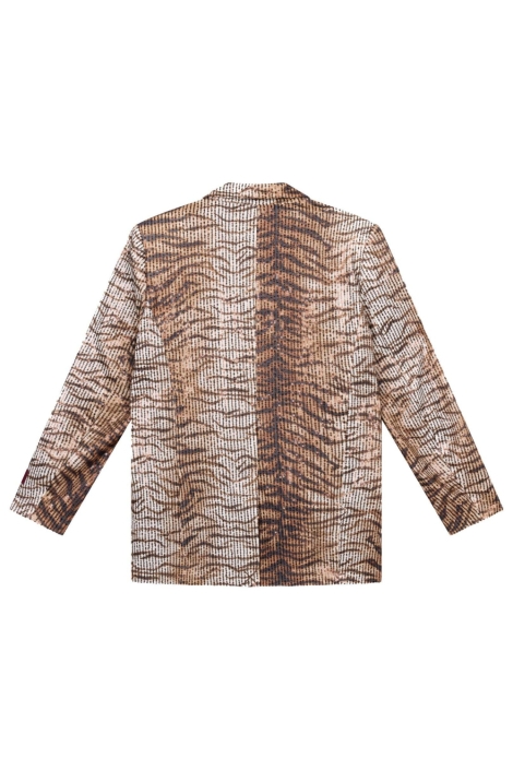 Refined Department camel dames blazer | Achteraanzicht