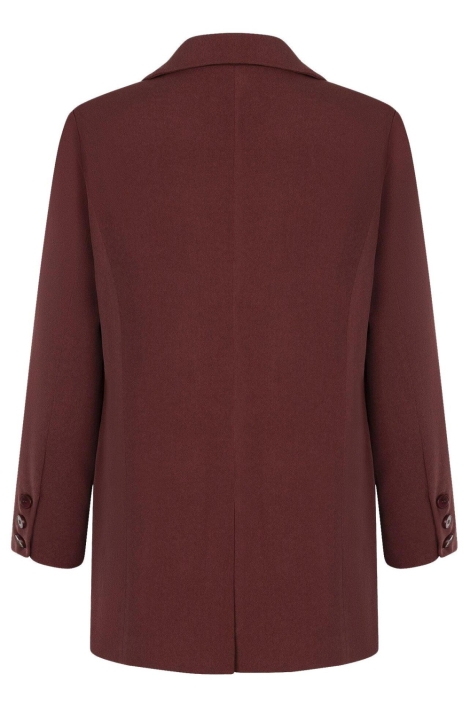 Ydence bruine dames blazer | Achteraanzicht