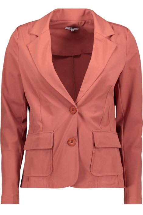 Zoso oranje dames blazer | Vooraanzicht