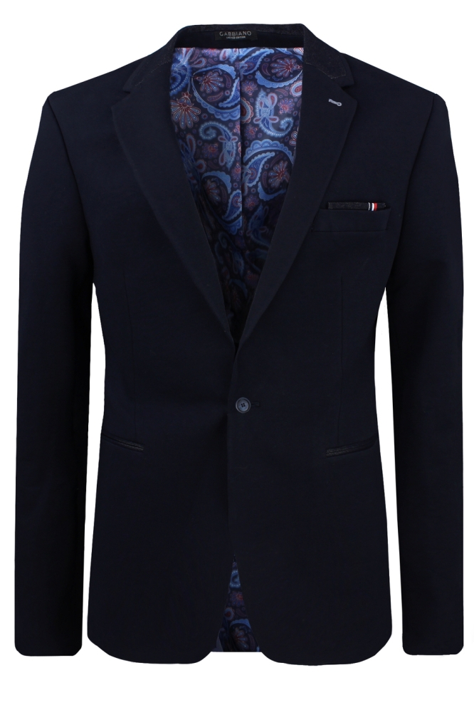 JERSEY BLAZER 2180 NAVY