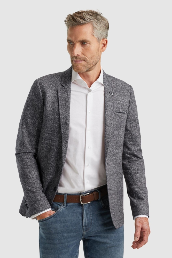 Vanguard grijze heren colbert | Model vooraanzicht