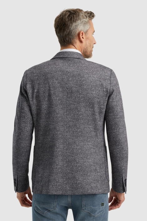 Vanguard grijze heren colbert | Model achteraanzicht