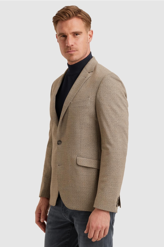 Vanguard camel heren colbert | Model zijaanzicht