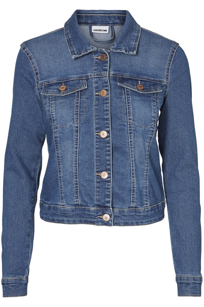 Noisy may blauwe dames jas