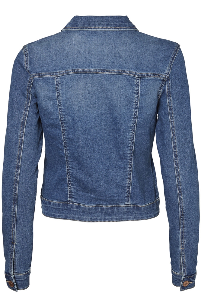 Noisy may blauwe dames jas