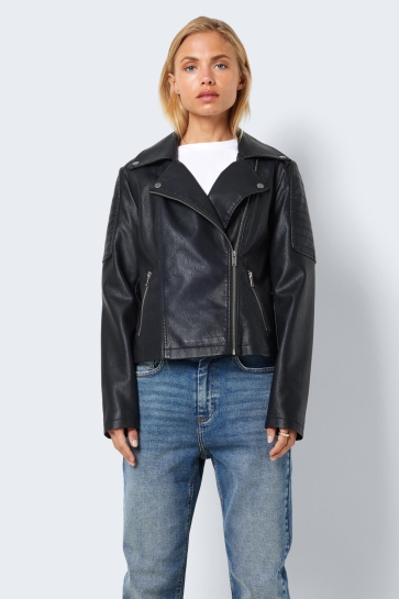 Noisy may Jas NMREBEL L/S JACKET - NOOS 27000741 Black