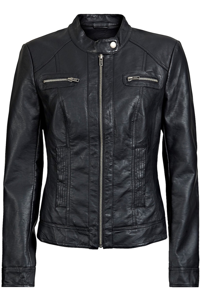 ONLBANDIT FAUX LEATHER BIKER OTW NOOS 15081400 Black