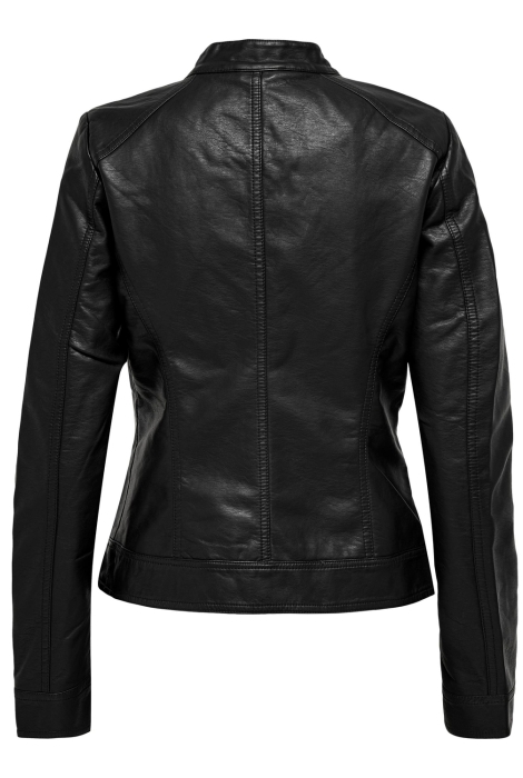 onlbandit faux leather biker otw noos 15081400 only jas black