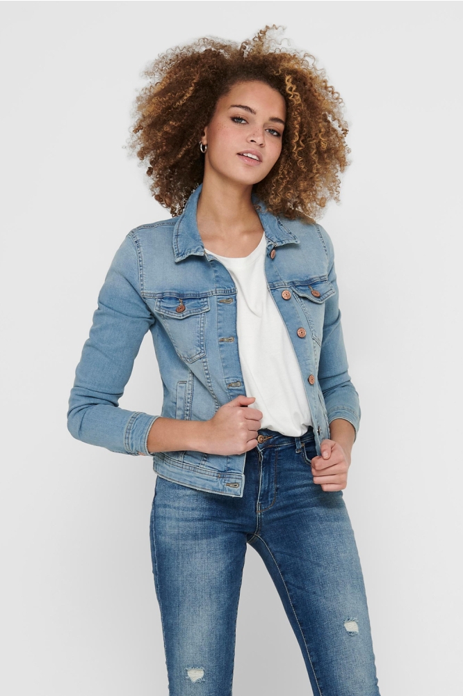 ONLTIA DNM JACKET BB LB BEX179 NOOS 15177241 Light Blue Denim