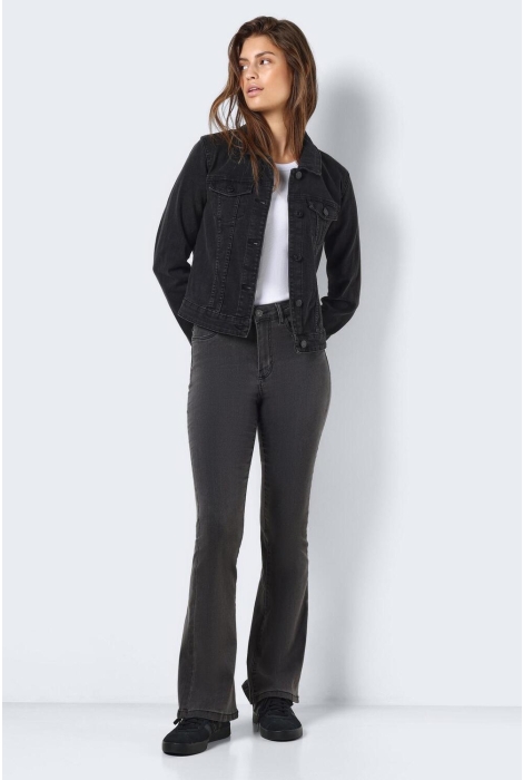 Noisy may best sale black denim jacket