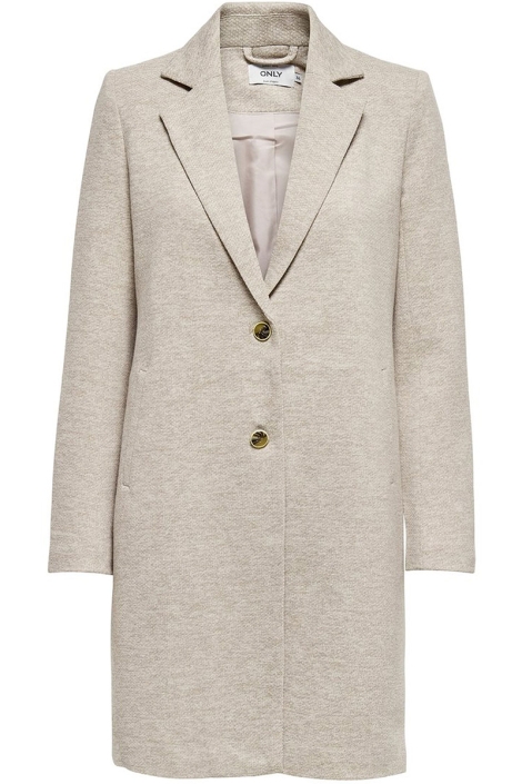 Only beige dames jas | Vooraanzicht