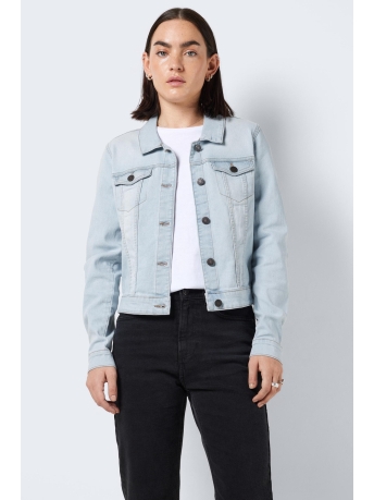 Noisy may Jas NMDEBRA L/S DENIM JACKET LB BG NOOS 27011268 Light Blue Denim