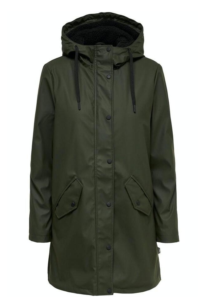 ONLSALLY RAINCOAT CC OTW 15206116 Rosin/BLACK TEDD