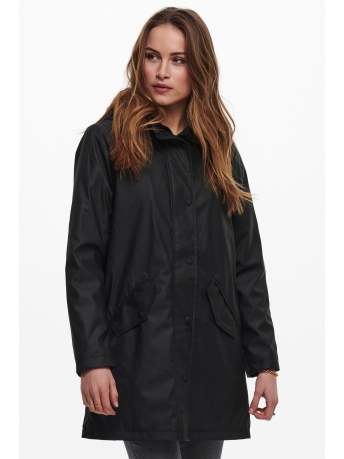 Only Jas ONLSALLY RAINCOAT CC OTW 15206116 Black