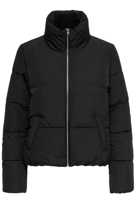 Jacqueline de Yong zwarte dames jas | 