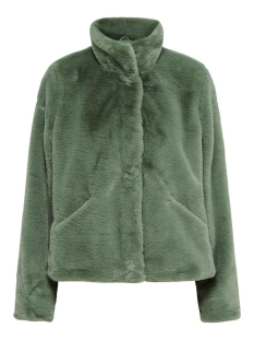 onlVIDA FAUX FUR JACKET OTW NOOS 15160013 Deep Lichen Green