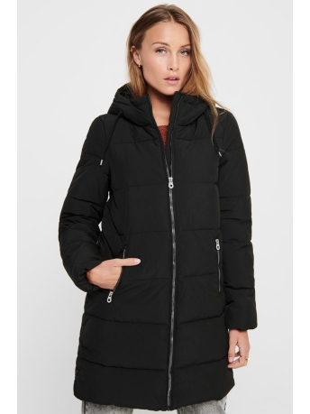 Only Jas ONLDOLLY LONG PUFFER COAT OTW NOOS 15205369 Black