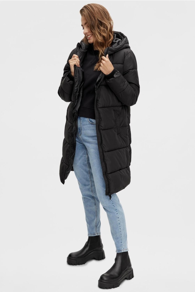 Pieces zwarte dames jas | 