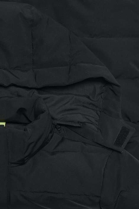 Only & Sons zwarte heren jas | Close up