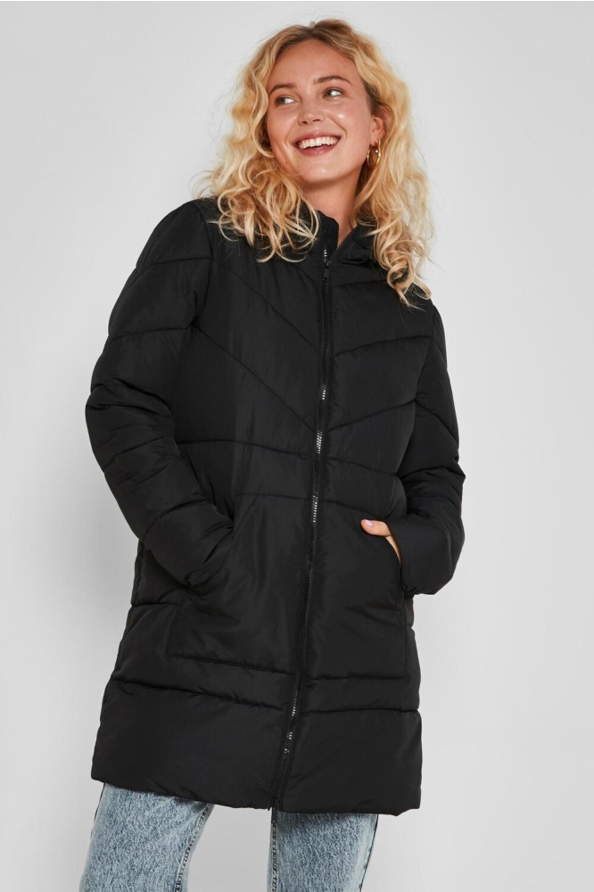 Noisy may zwarte dames jas | 