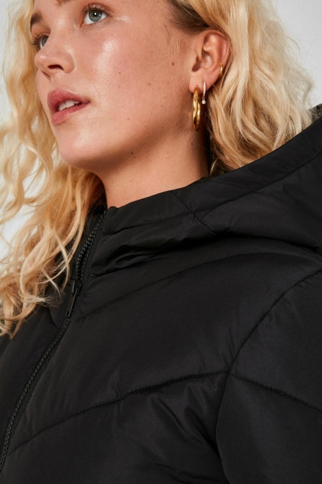 Noisy may zwarte dames jas | 