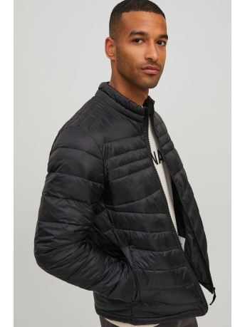 Jack & Jones Jas JJEHERO PUFFER COLLAR NOOS 12211788 BLACK