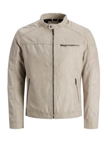 Jack & Jones Jas JJEROCKY JACKET NOOS 12147218 STRING/FAKE SUEDE