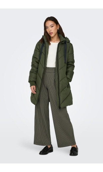 JDYSKYLAR PADDED HOOD JACKET OTW NO 15207784 Forest Night