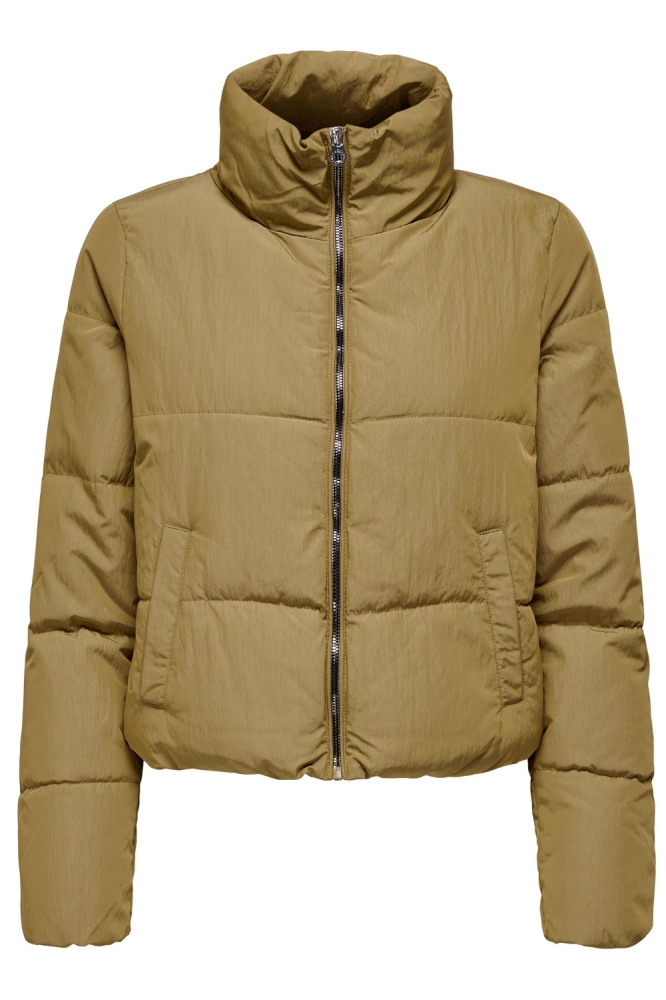 ONLDOLLY SHORT PUFFER JACKET OTW NO 15205371 TIGERS EYE
