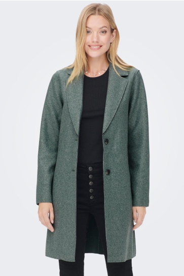 Only Jas ONLCARRIE BONDED COAT OTW NOOS 15213300 BALSAM GREEN