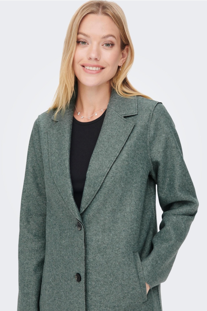 ONLCARRIE BONDED COAT OTW NOOS 15213300 BALSAM GREEN