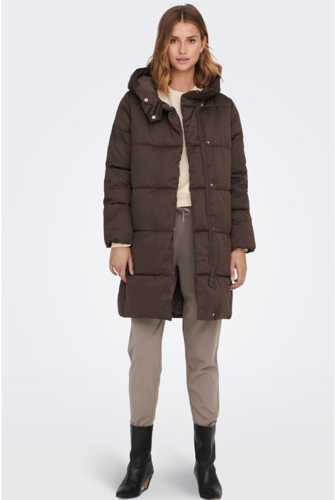 Wakker worden zwaan over jdymustang padded jacket otw noos 15270979 jacqueline de yong jas chocolate  brown