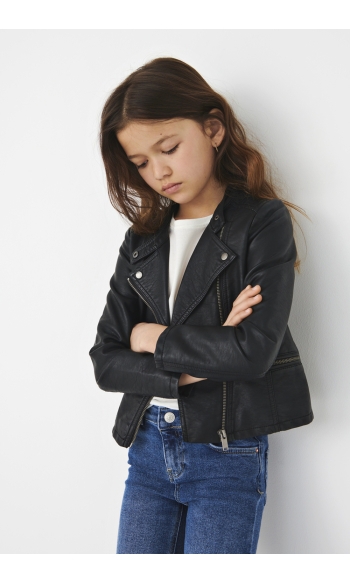 KONFREYA FAUX LEATHER BIKER OTW NOO 15198182 Black