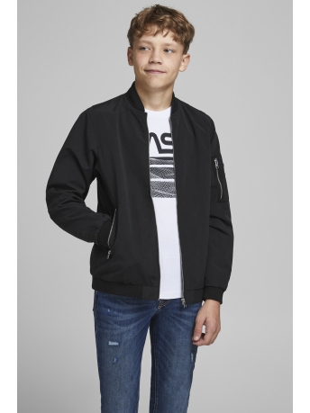 Jack & Jones Junior Jas JJERUSH BOMBER NOOS JNR 12182385 Black