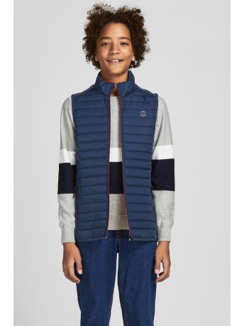 Jack & Jones Junior Jas JJEMULTI BODYWARMER COLLAR NOOS JNR 12200792 Navy Blazer