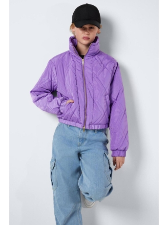 Noisy may Jas NMZIGGY LS QUILT BOMBER JACKET DD 27024348 PAISLEY PURPLE